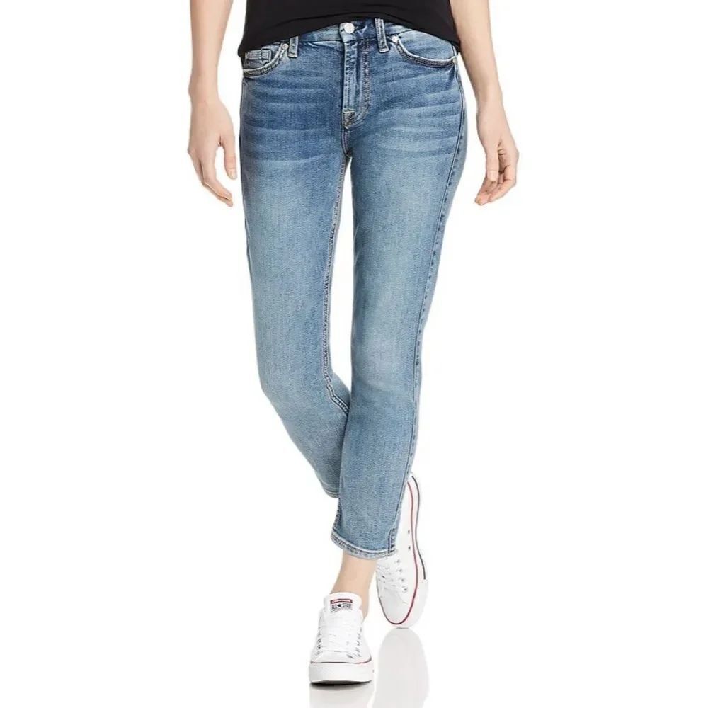 7 For All Mankind Kimmie Crop Straight Leg Jean